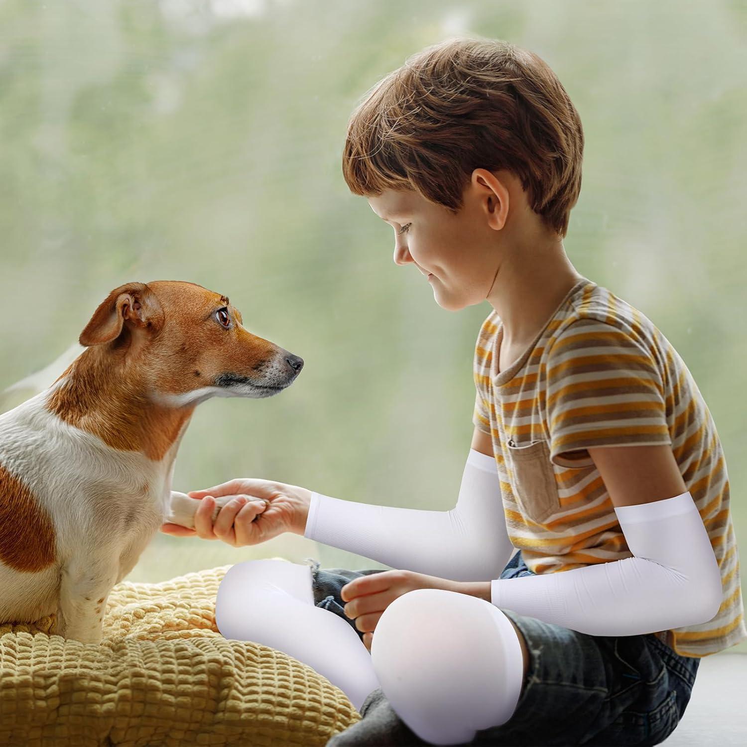 Panitay 6 Set Mangas Eccema Niños, Brazo y Pierna, UV