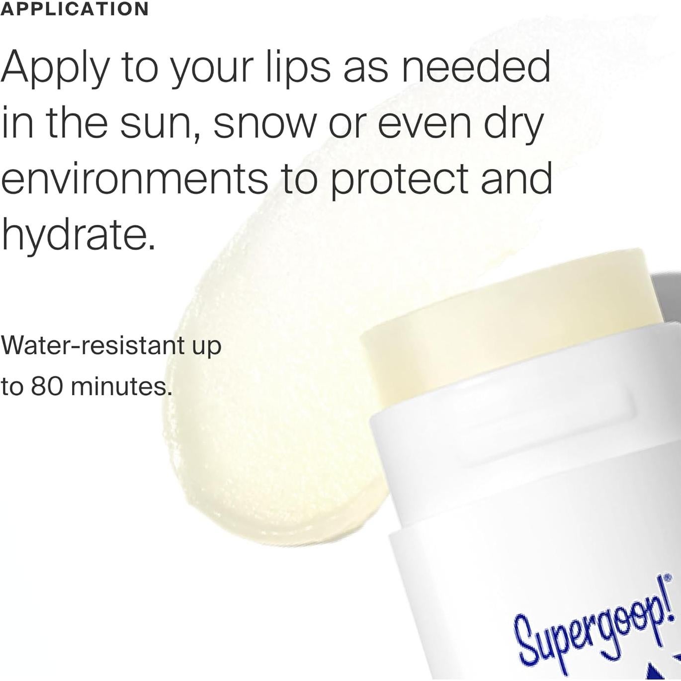 Bálsamo Labial Supergoop! PLAY SPF 30 Coco - Hidratante