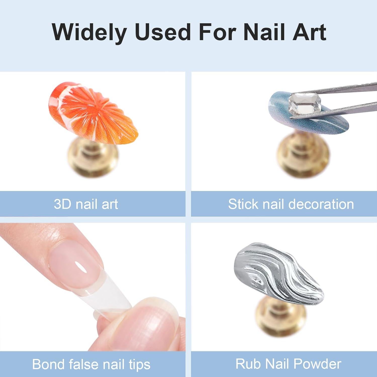 Gel de Pegamento para Uñas GazePlus 30ml Claro Duradero