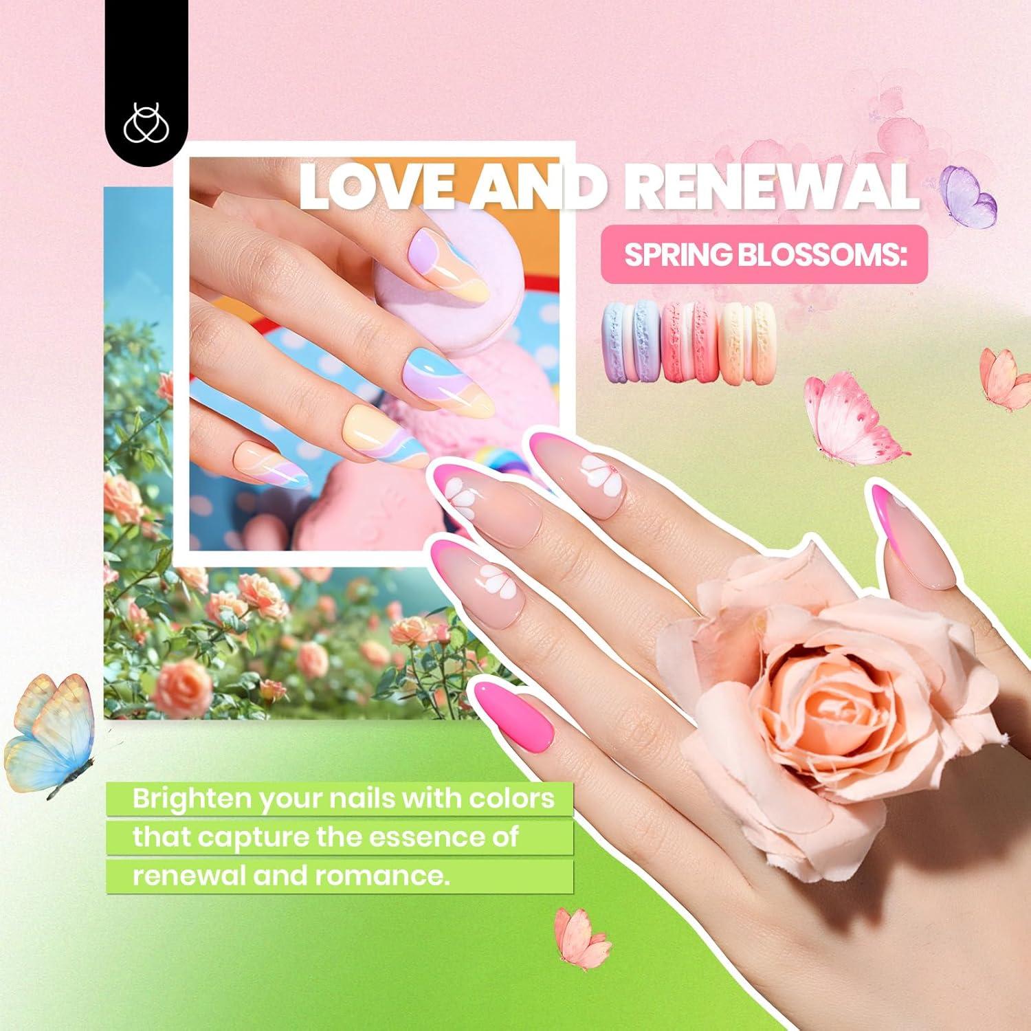 Kit de Esmalte en Gel Beetles 35 Colores con Luz UV