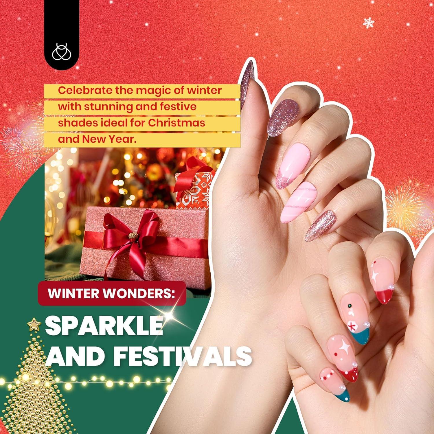 Kit de Esmalte en Gel Beetles 35 Colores con Luz UV