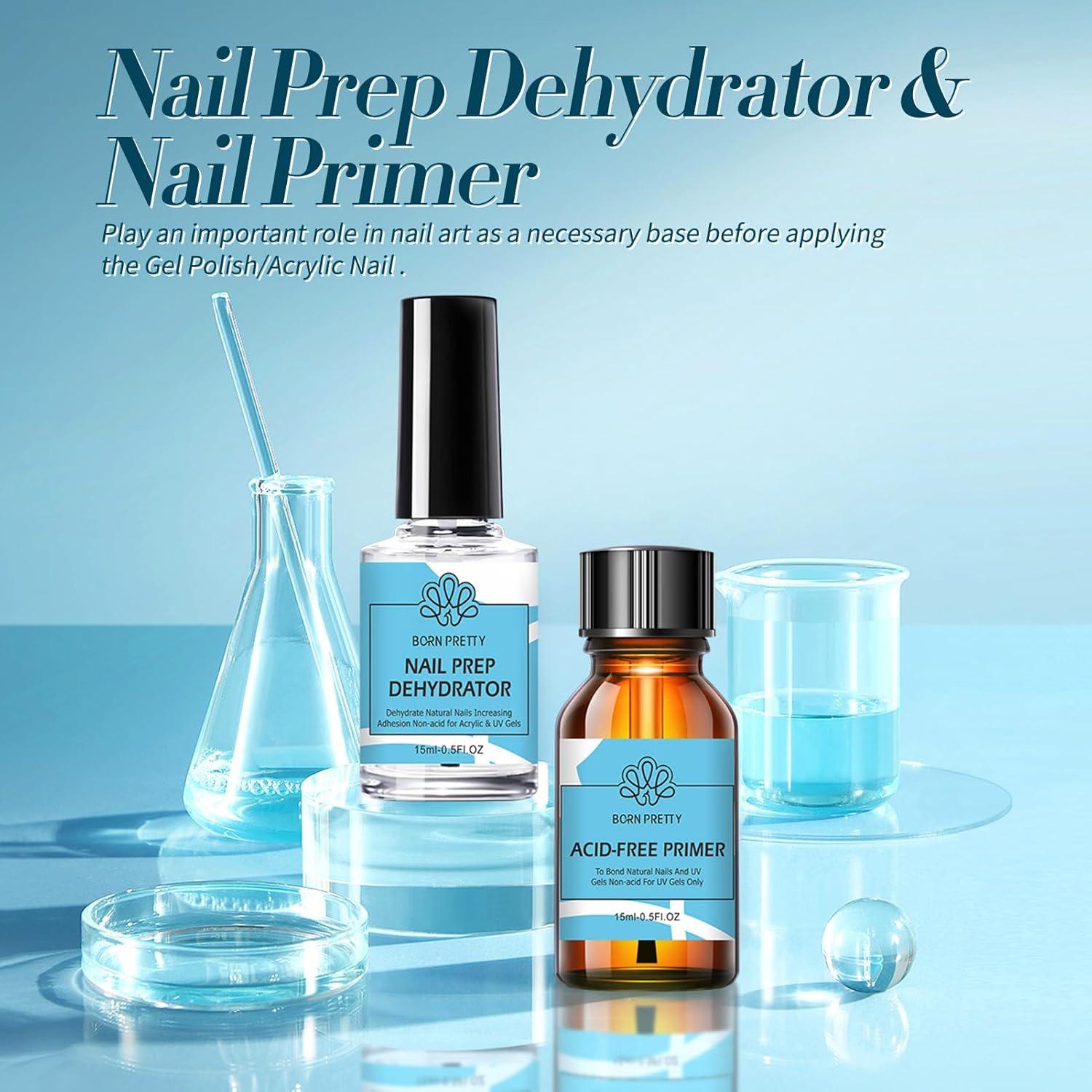 Deshidratador y Primer Sin Ácido BORN PRETTY 15ml