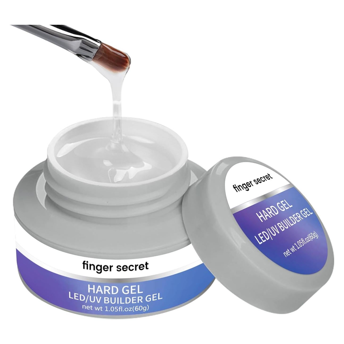 Gel Constructor Duro 60 g Finger Secret para Uñas