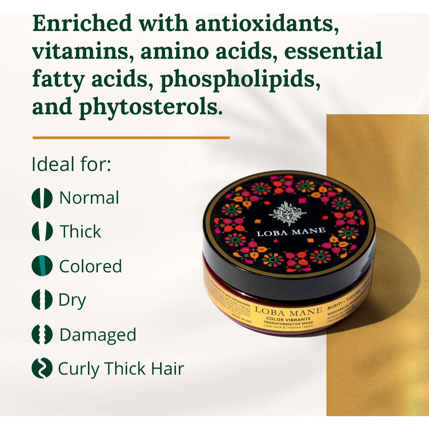 Mascarilla Acondicionadora LBC para Cabello Seco 141g