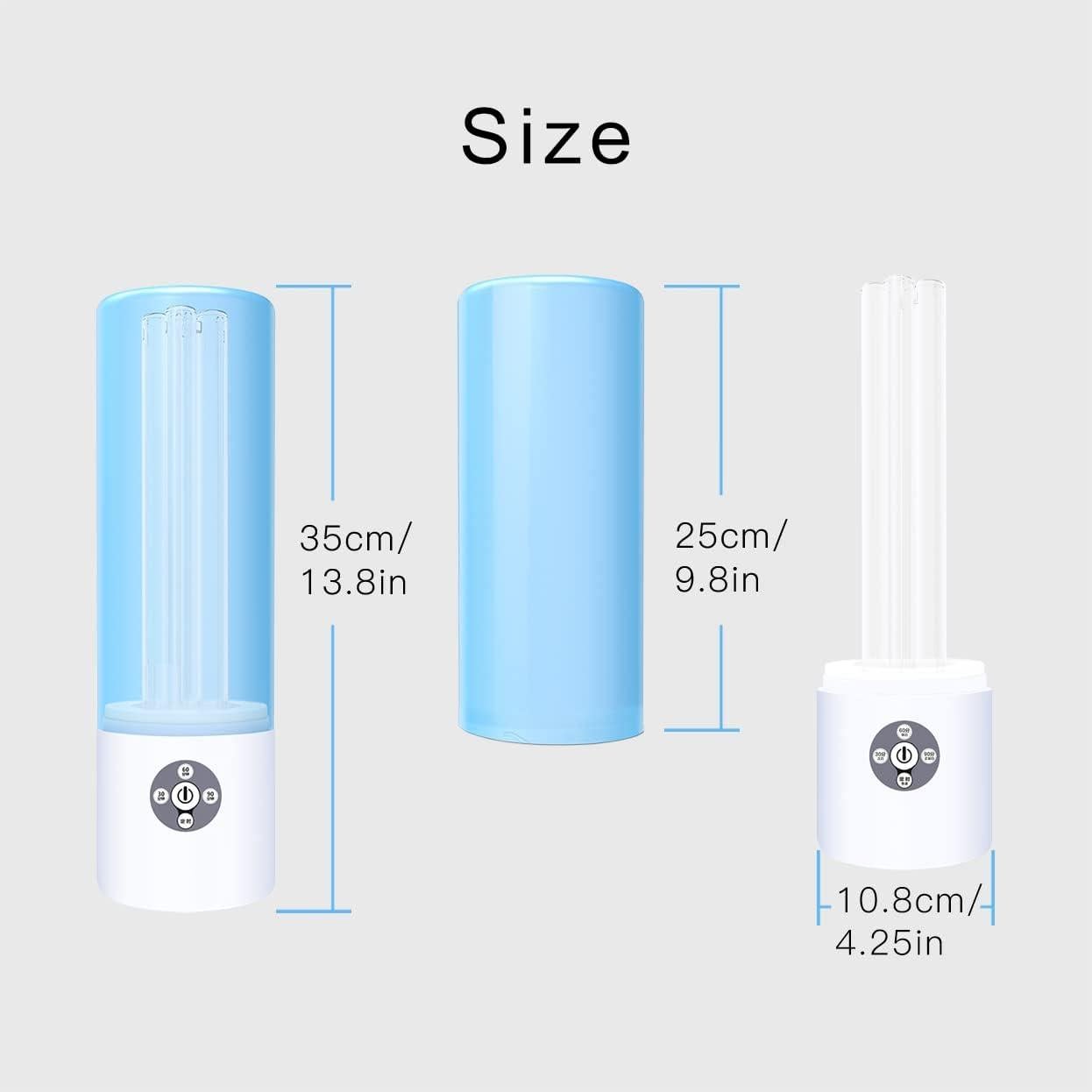 Lámpara UVC COTTON KNIGHT 55W Azul con Ozono 69.68 m²