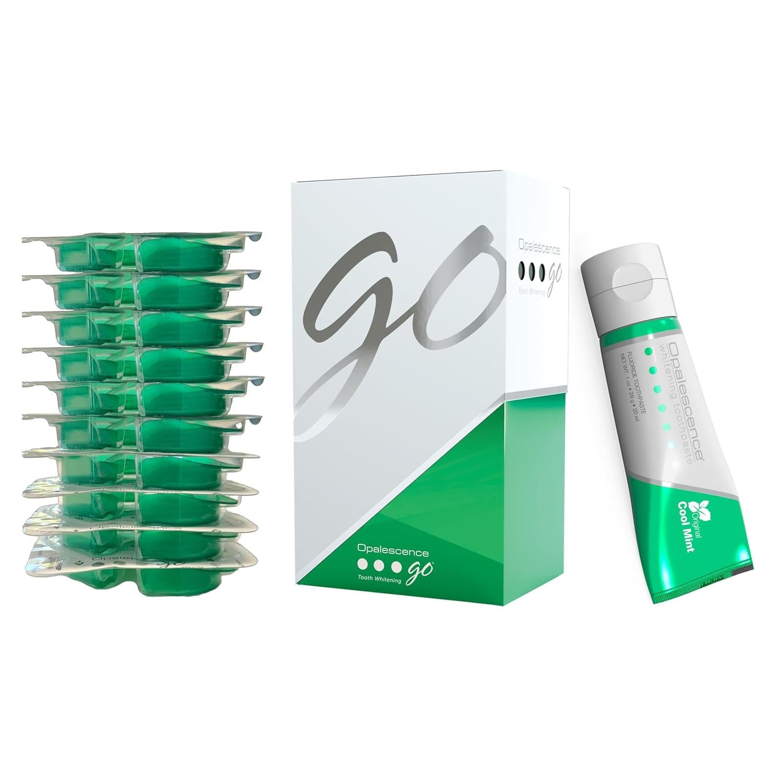 Opalescence GO 15% - 10 Kits Blanqueamiento Dental Menta