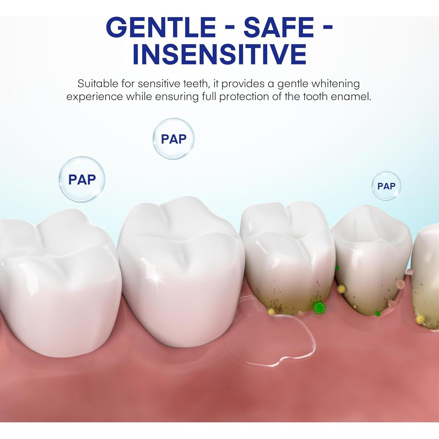 Tiras Blanqueadoras Pearl Smile - Sin Sensibilidad - 14 Días