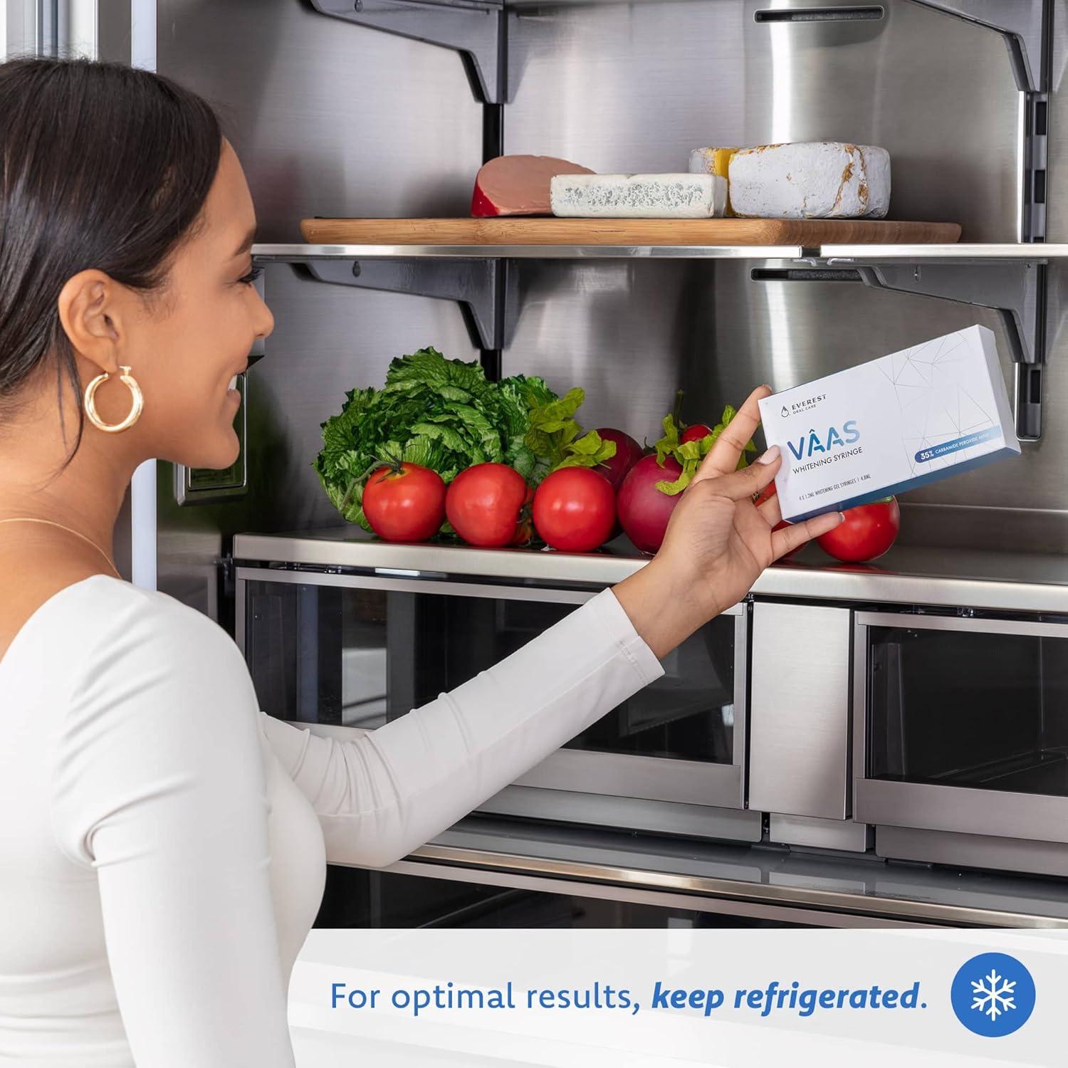 Gel Blanqueador Dental Everest VAAS 4 Jeringas 35% Peróxido