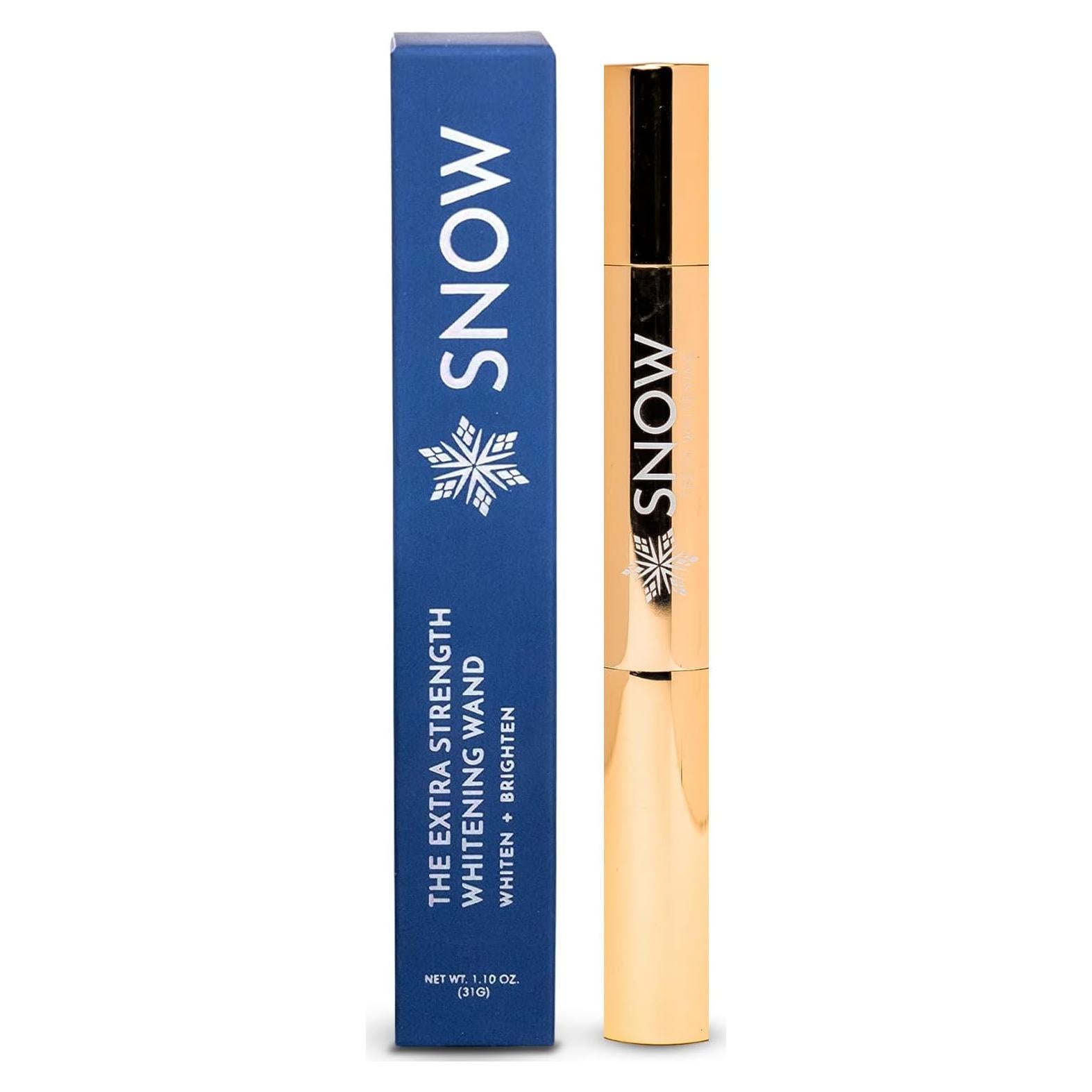 Snow Extra-Strength Teeth Whitening Serum - Oral Care Teeth Whitener Pen - Whitening Pen for Stain Removal & Whiter Teeth - Tooth Whitener with Potassium Nitrate and Hydroxyapatite - 1 Pack