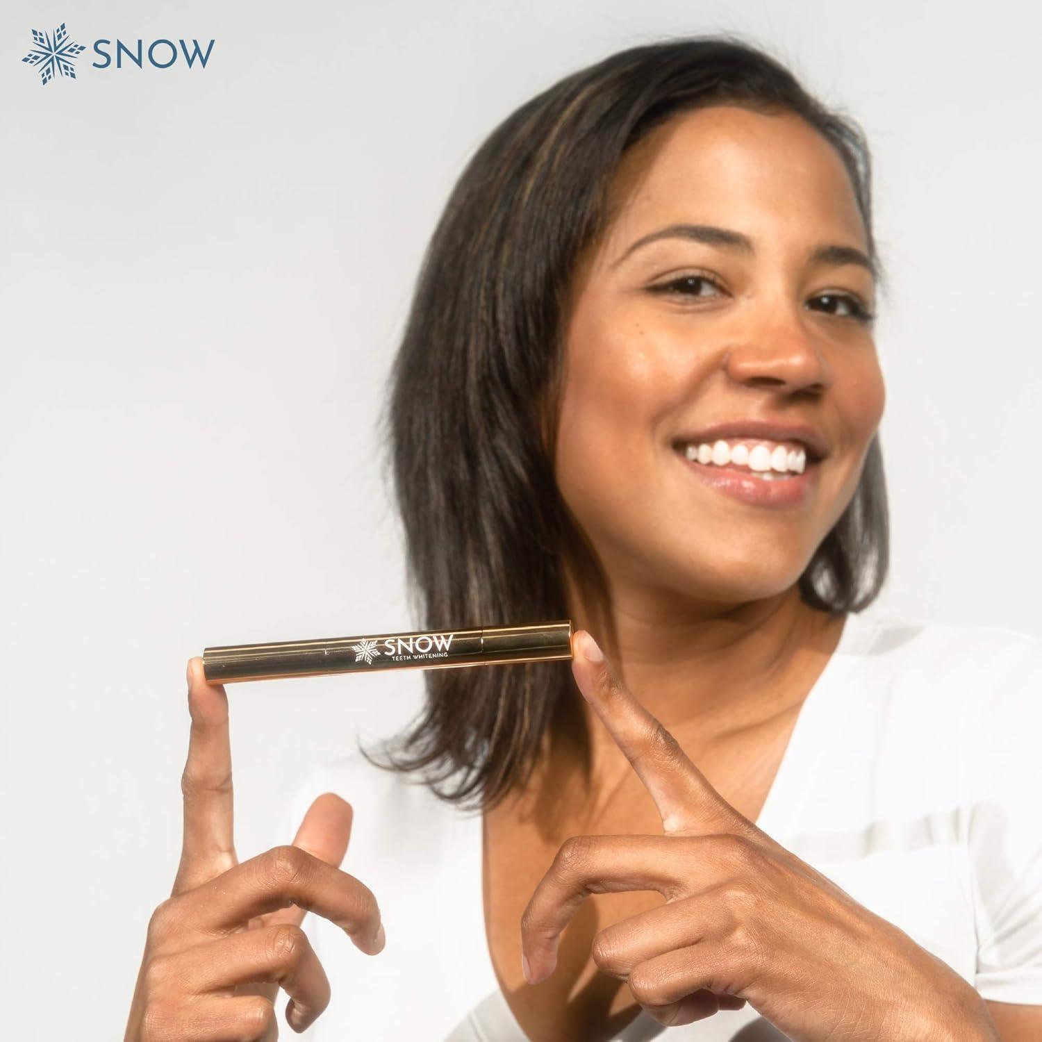 Snow Extra-Strength Teeth Whitening Serum - Oral Care Teeth Whitener Pen - Whitening Pen for Stain Removal & Whiter Teeth - Tooth Whitener with Potassium Nitrate and Hydroxyapatite - 1 Pack