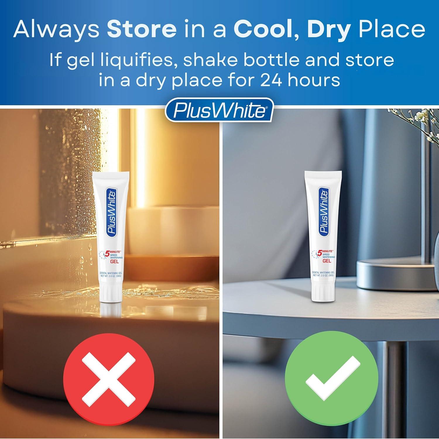 Sistema de Blanqueamiento Plus White - Gel 5 Minutos y Enjuague