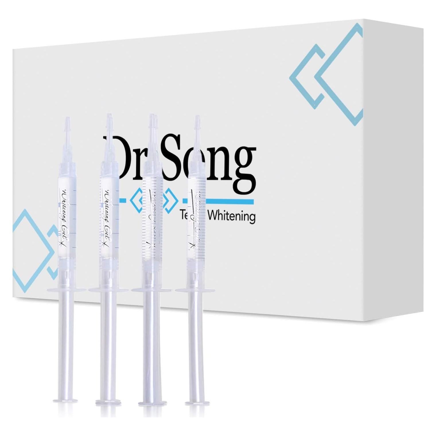 Gel Blanqueador Dental Dr Song 4 Jeringas 35% Peróxido