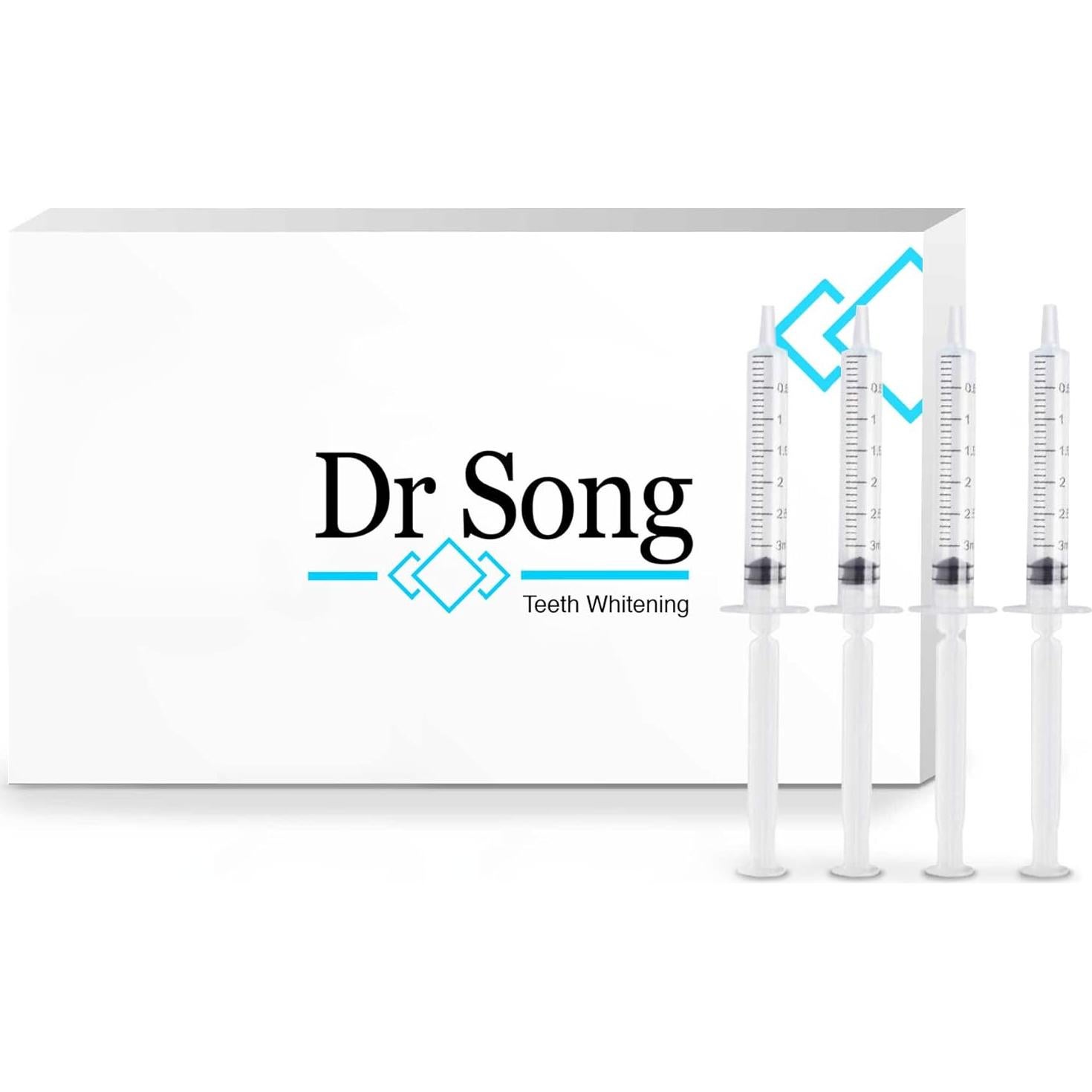 Gel Blanqueador Dental Dr Song 4 Jeringas 35% Peróxido