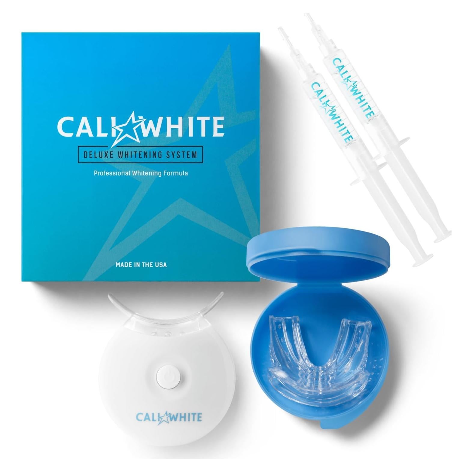 Kit Blanqueador de Dientes Cali White con Luz LED