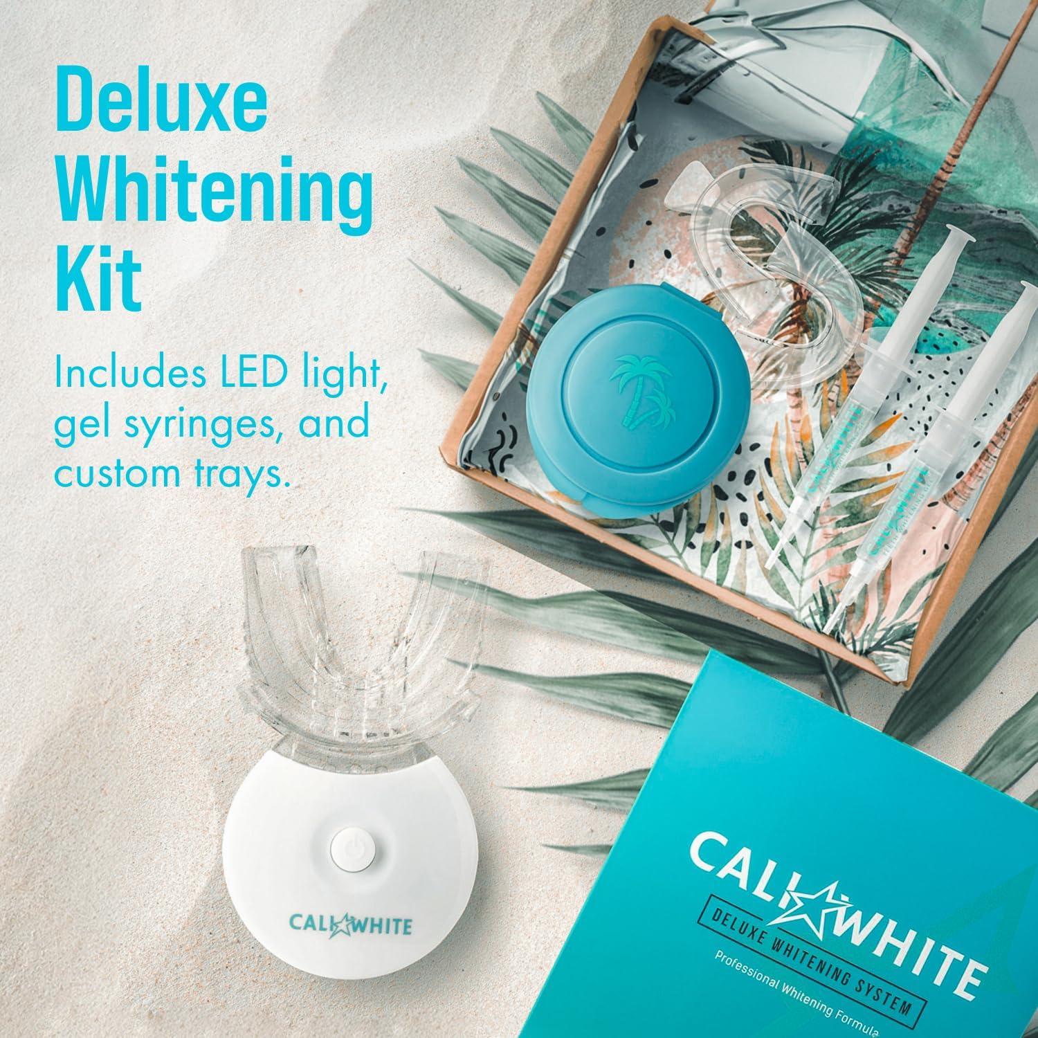 Kit Blanqueador de Dientes Cali White con Luz LED