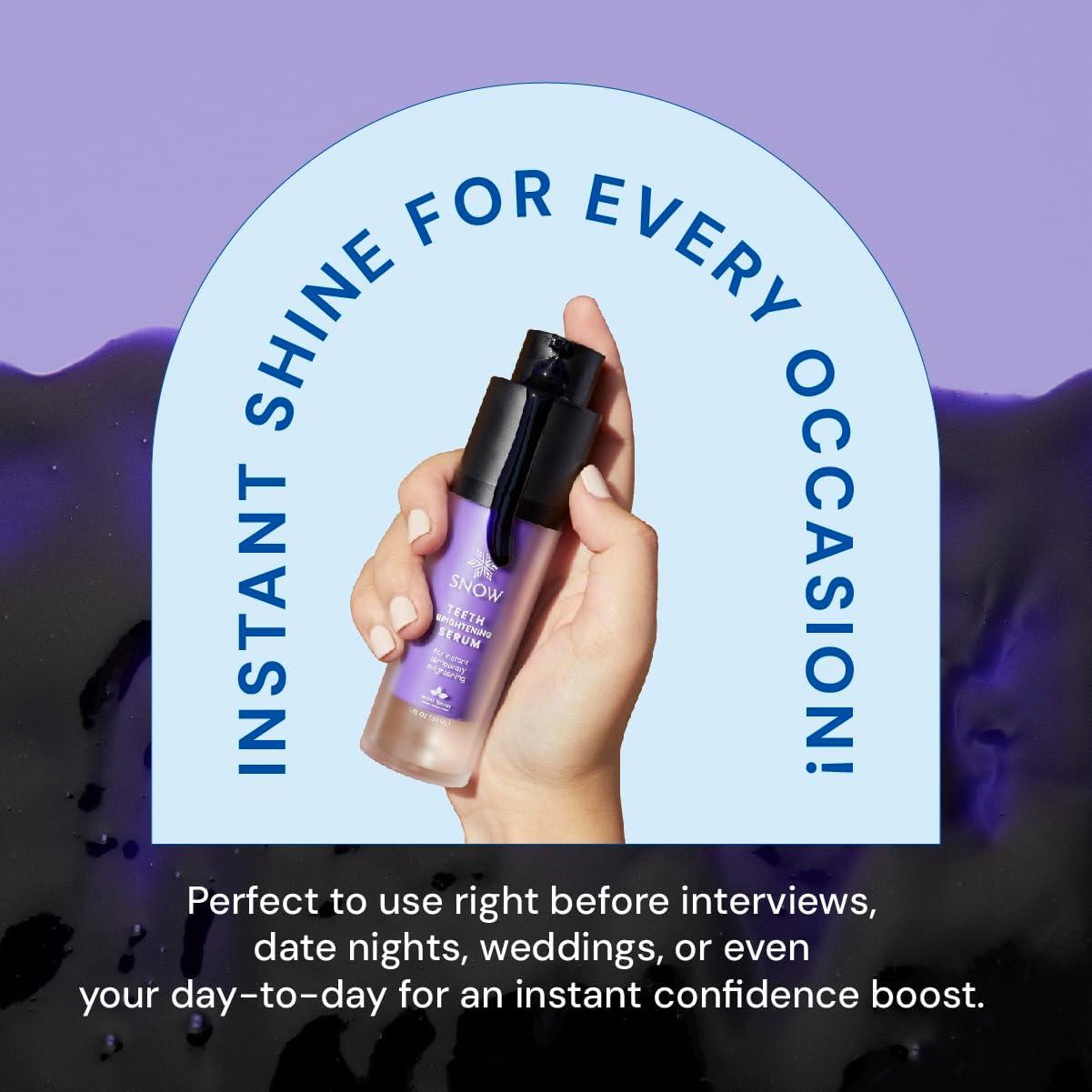 Suero Morado Blanqueador de Dientes SNOW - 60 Días de Uso