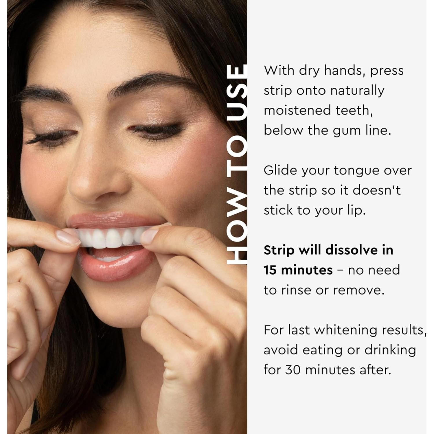 Tiras Blanqueadoras MOON - Menta Lunar, 28 Tratamientos