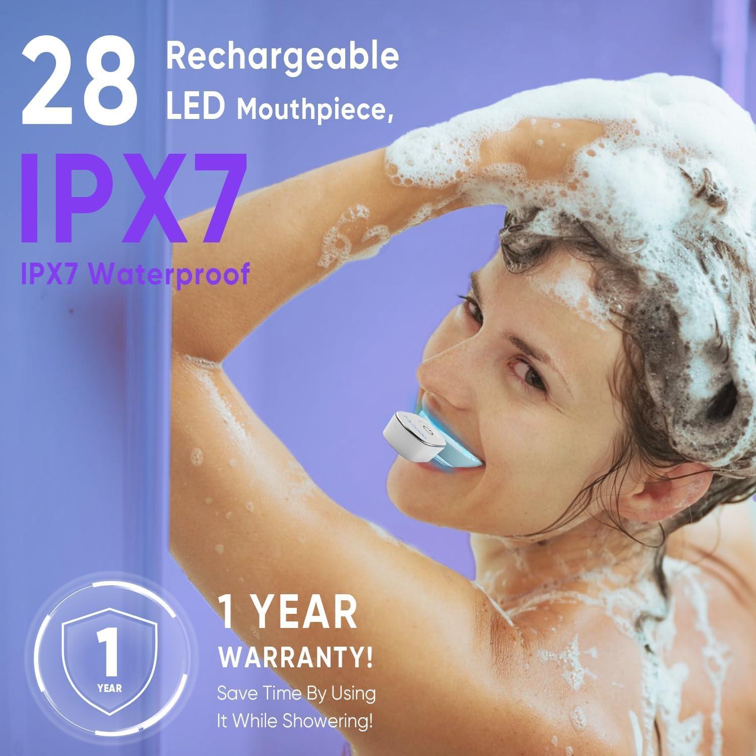 Kit Blanqueamiento Dental MySmile Deluxe 10 Min 28 LED