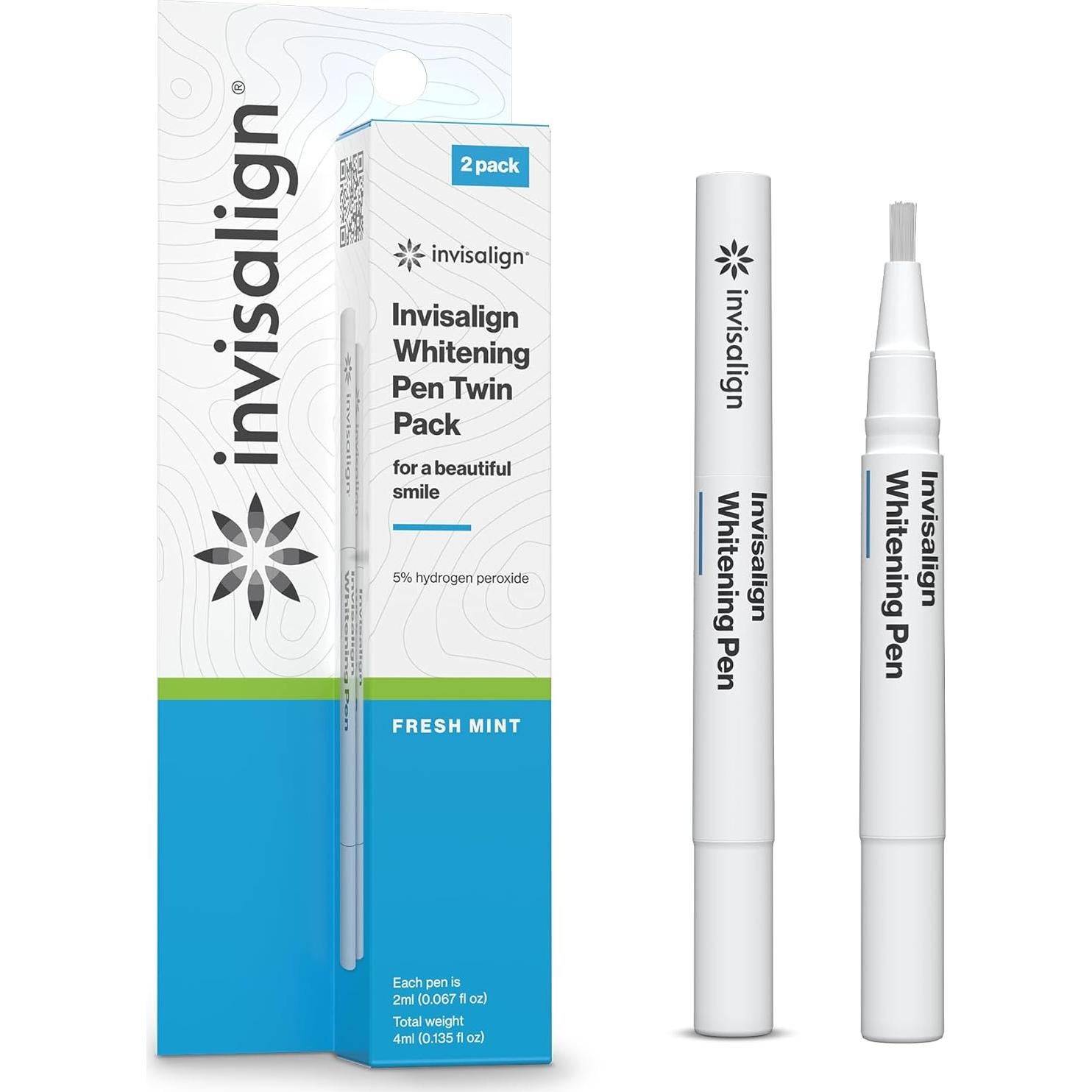 Bolígrafo Blanqueador Invisalign Doble 4 mL Menta