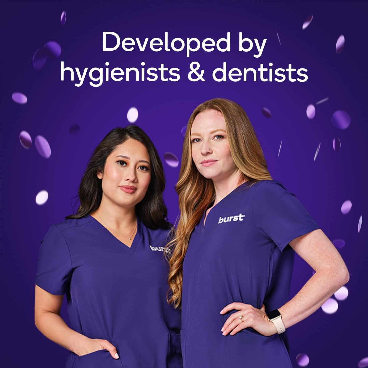 Kit de Tiras Blanqueadoras BURST para Dientes Sensibles - 10 Tratamientos