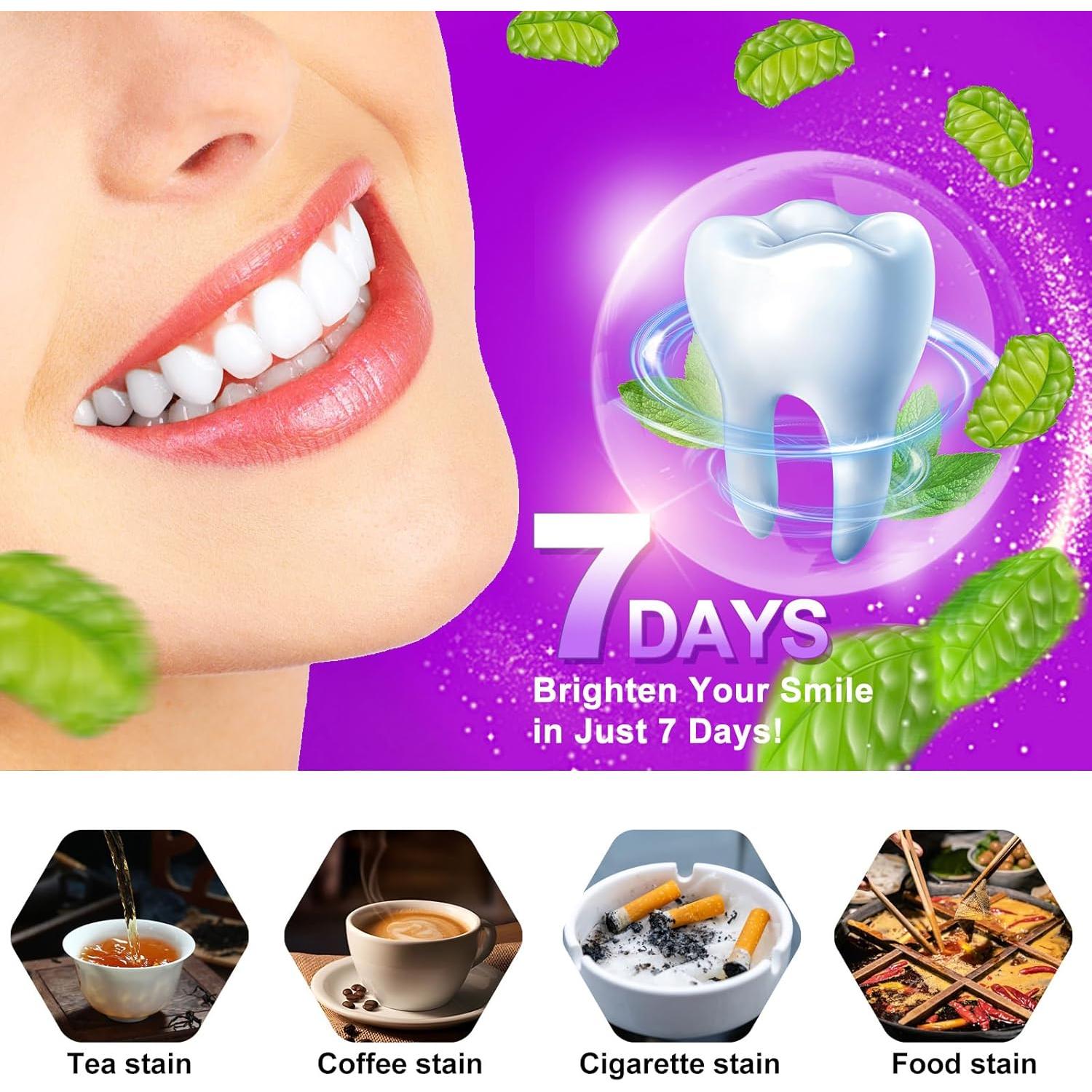 Tiras Blanqueadoras NATURE ZIRAN 14pcs Dientes Sensibles