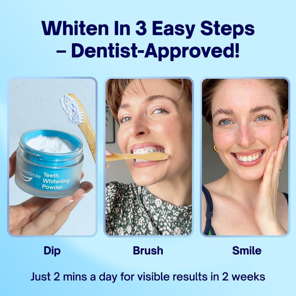 Polvo Blanqueador de Dientes MySweetSmile - Sin Peróxido