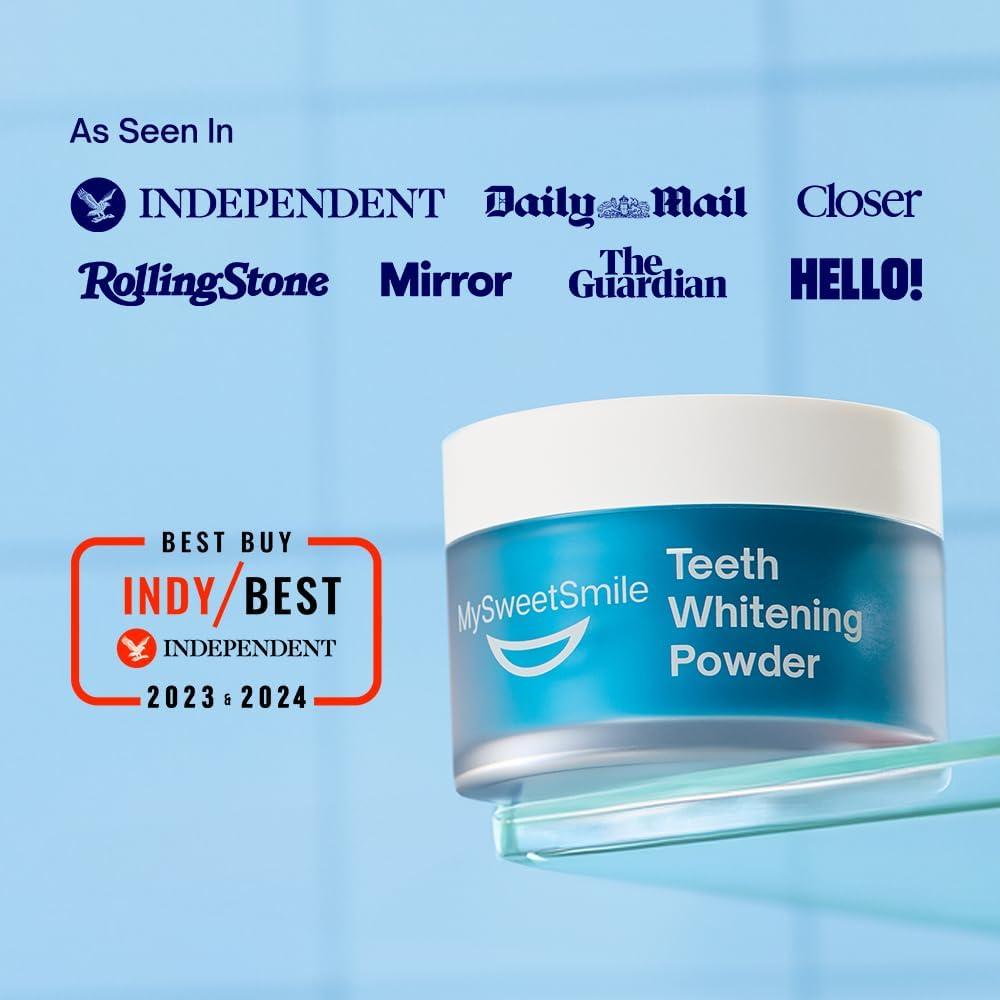 Polvo Blanqueador de Dientes MySweetSmile - Sin Peróxido