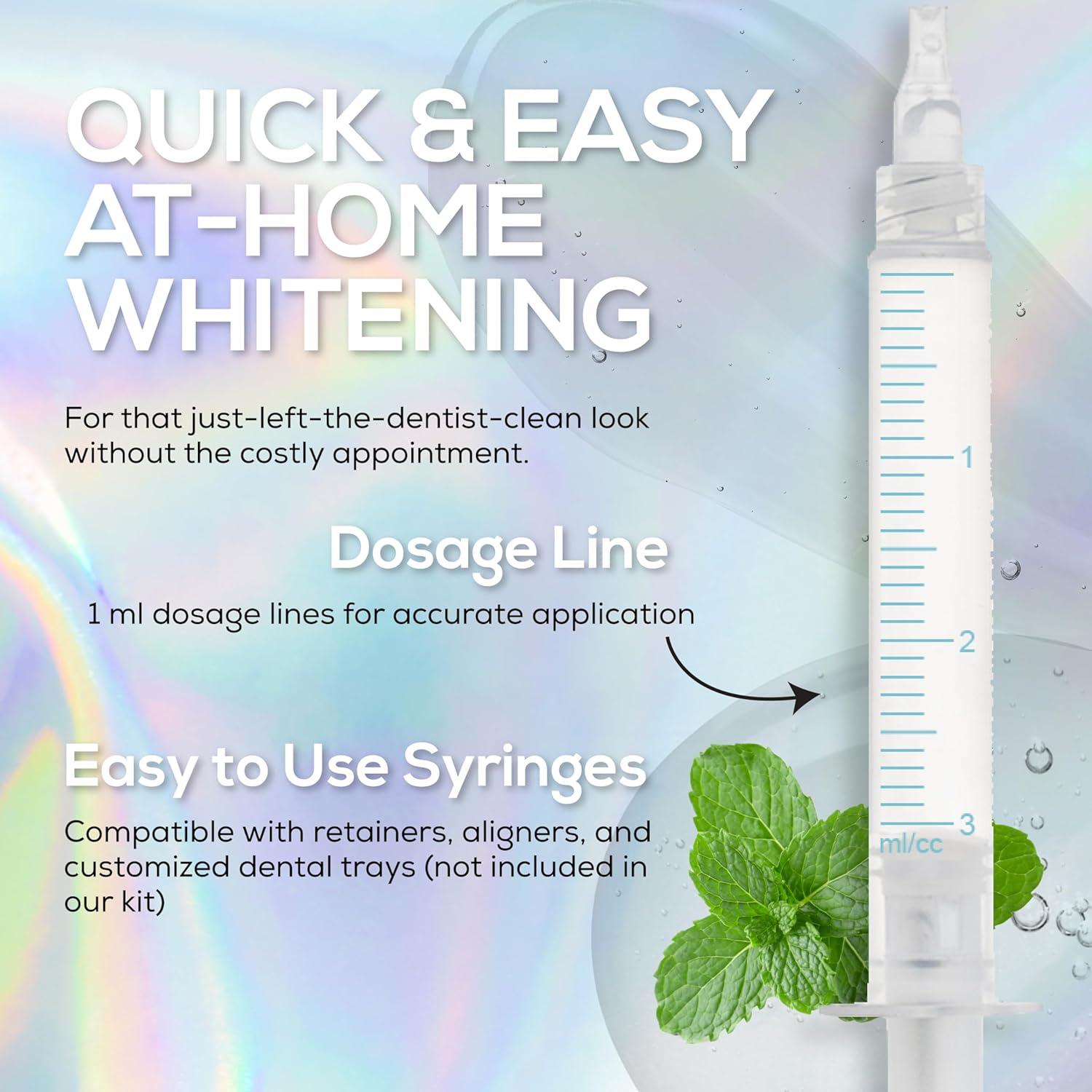 Kit de gel blanqueador dental Venus Visage 8 paquetes 35%