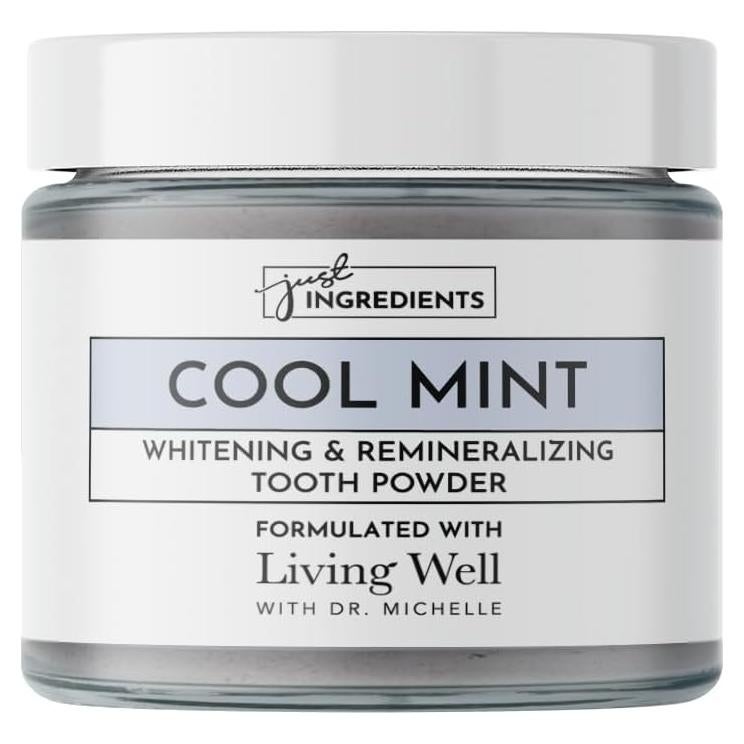 Polvo de Dientes Blanqueador y Remineralizante Menta 99g