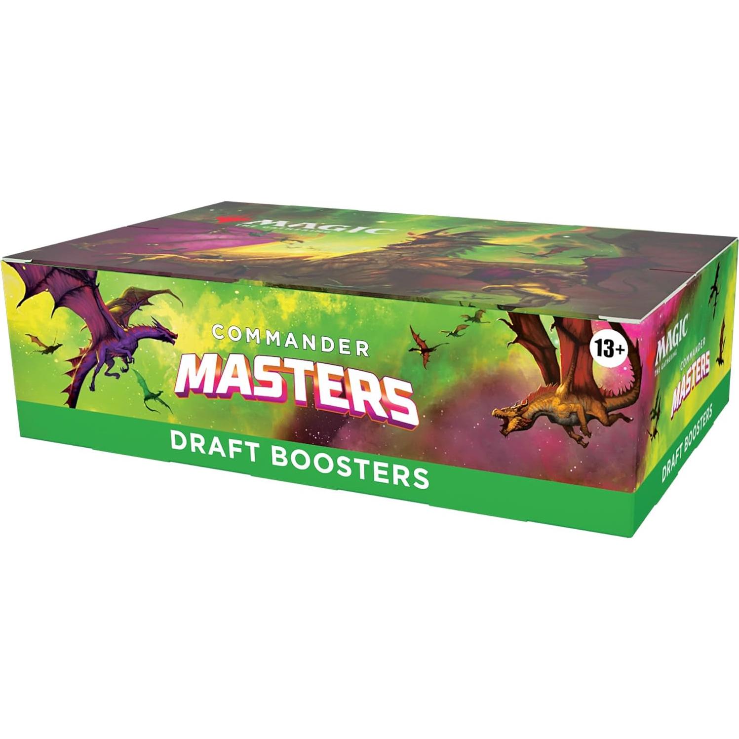 Caja Draft Magic Commander Masters - 24 Paquetes (480 Cartas)