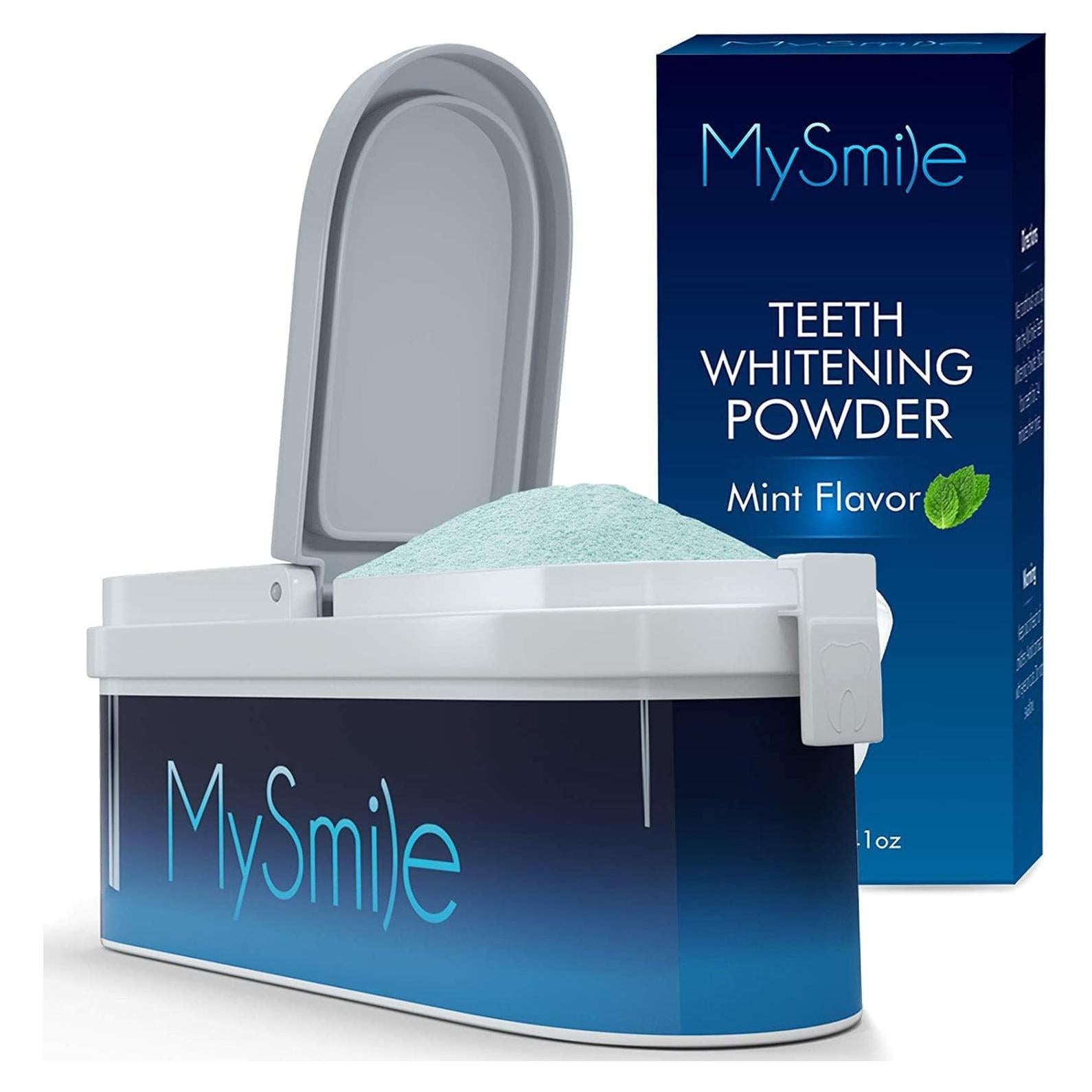 Polvo Blanqueador de Dientes MySmile 40g Natural Menta