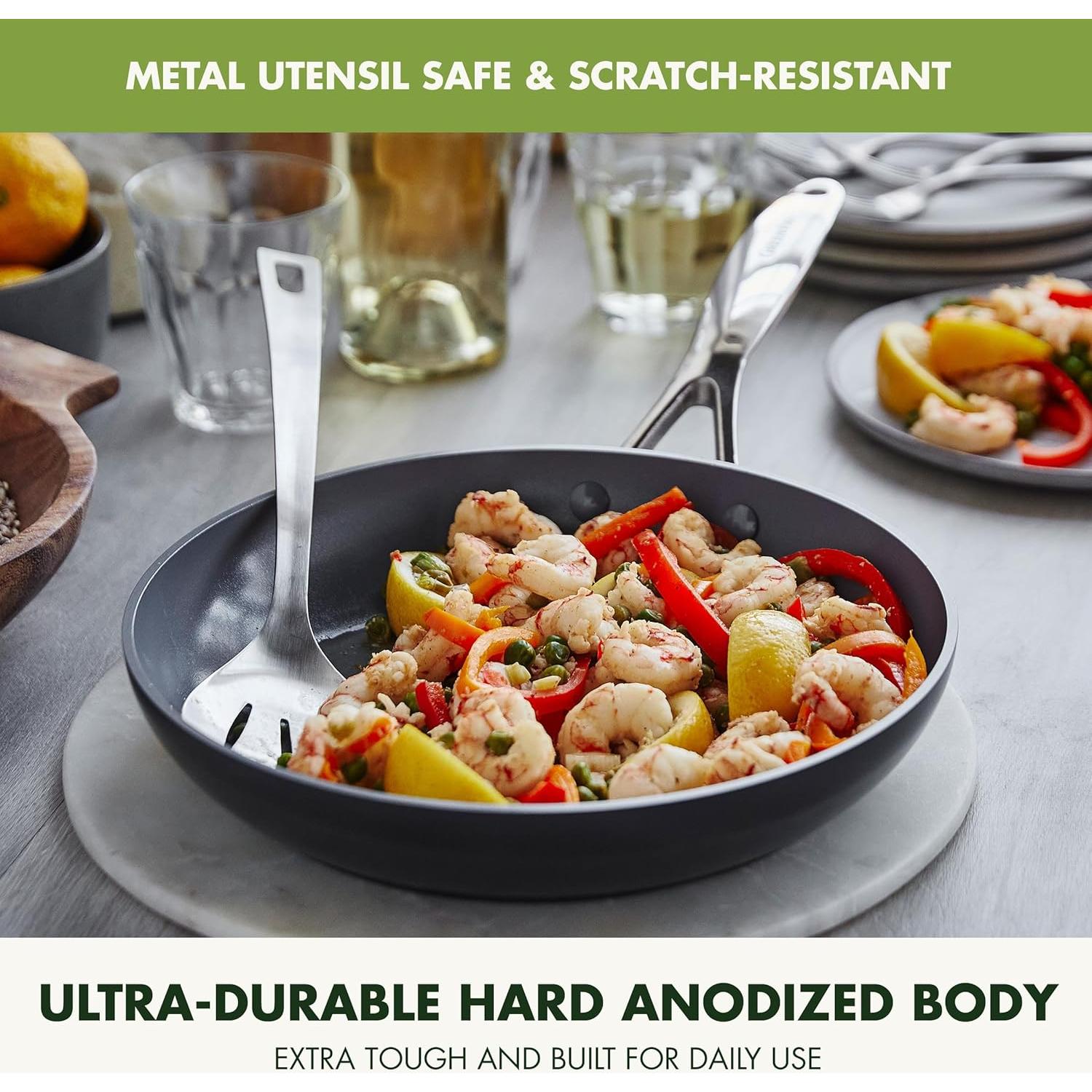 Sartén GreenPan Valencia Pro 20,32 cm Cerámica No Pegajosa