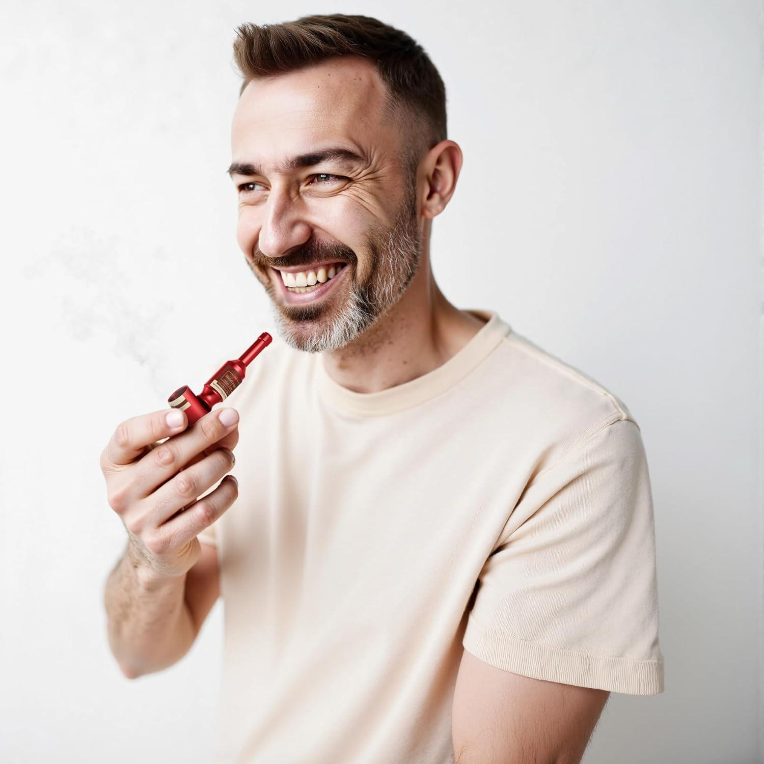 Juego de Pipas de Tabaco Sivanpa 3PCS - Diseño Botella, Colores Vibrantes