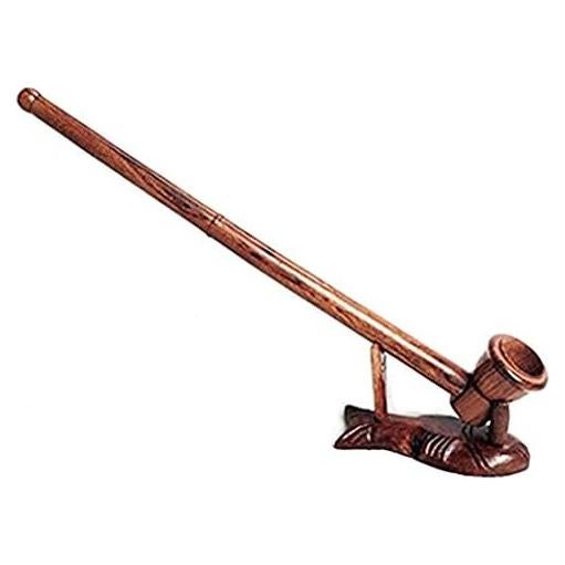 Pipa Hobbit de Madera de Peral 25cm Hecha a Mano