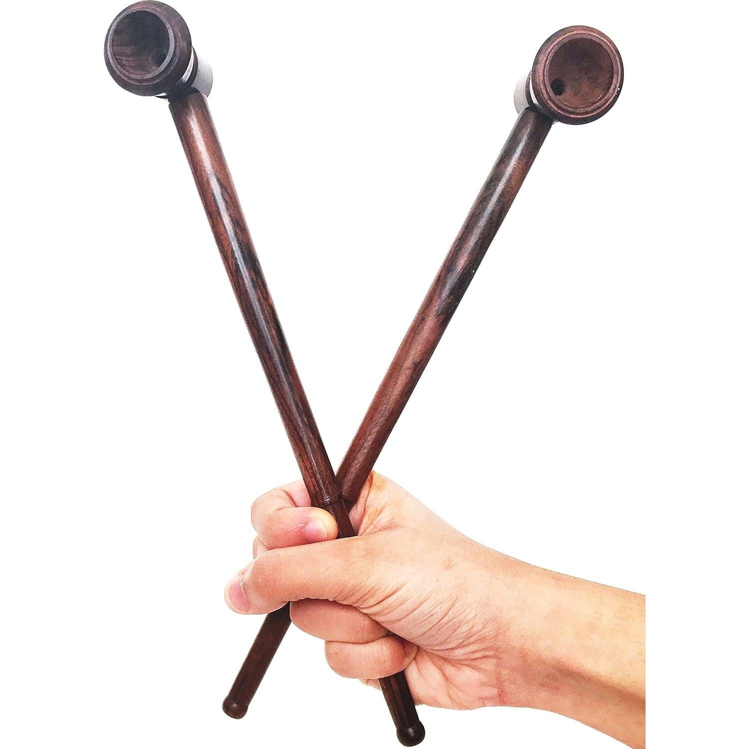 Pipa Hobbit de Madera de Peral 25cm Hecha a Mano