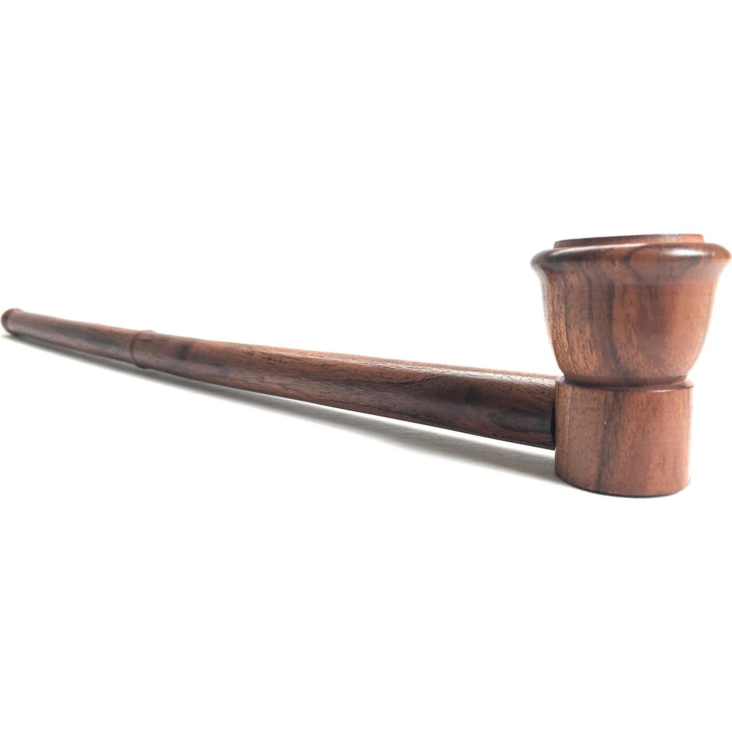 Pipa Hobbit de Madera de Peral 25cm Hecha a Mano