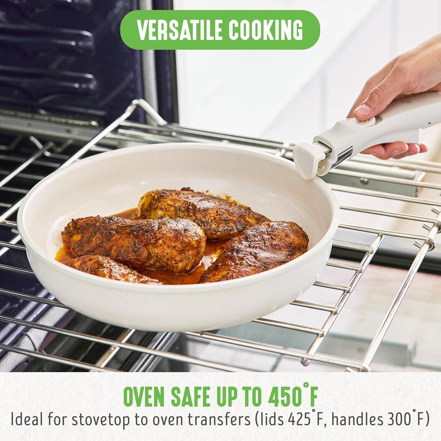 Juego de Utensilios de Cocina GreenLife Click 10 Piezas