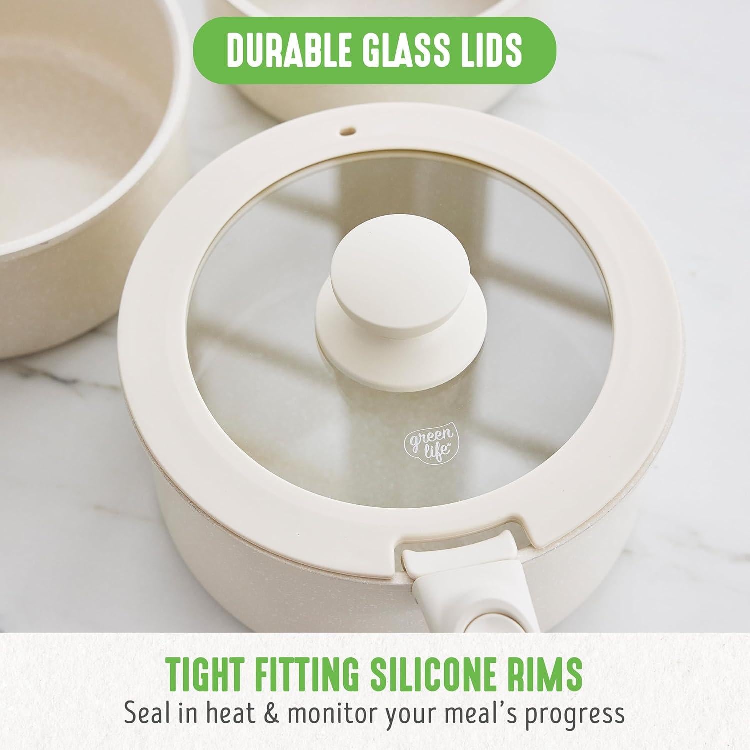 Juego de Utensilios de Cocina GreenLife Click 10 Piezas