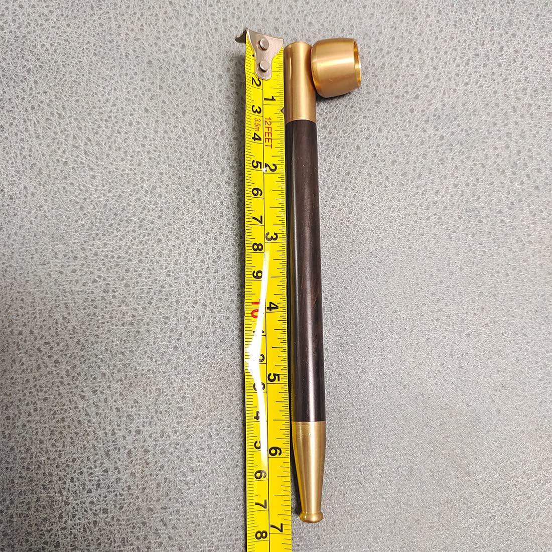 Pipa de Tabaco Tom's Wheezes Ébano 17 cm con Accesorios