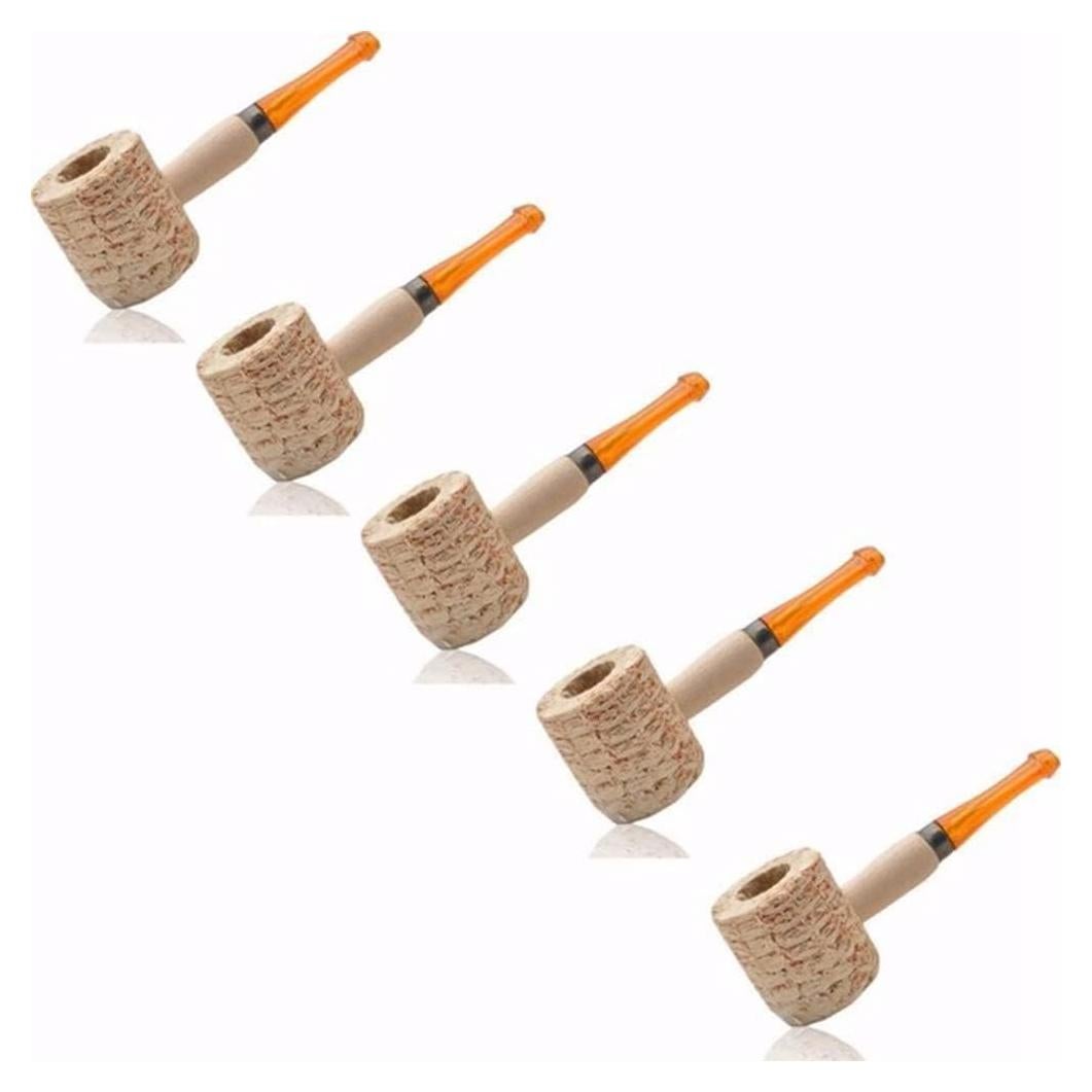 Pipa de Maíz Natural Desechable Oldhoo 5 Piezas