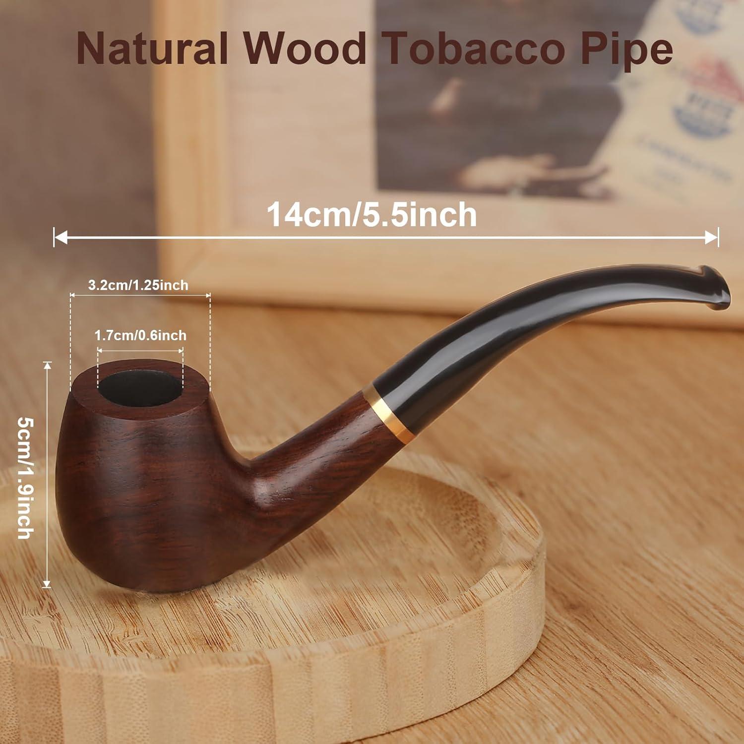 Juego de Pipas de Tabaco Sivaopa Ébano Hechas a Mano