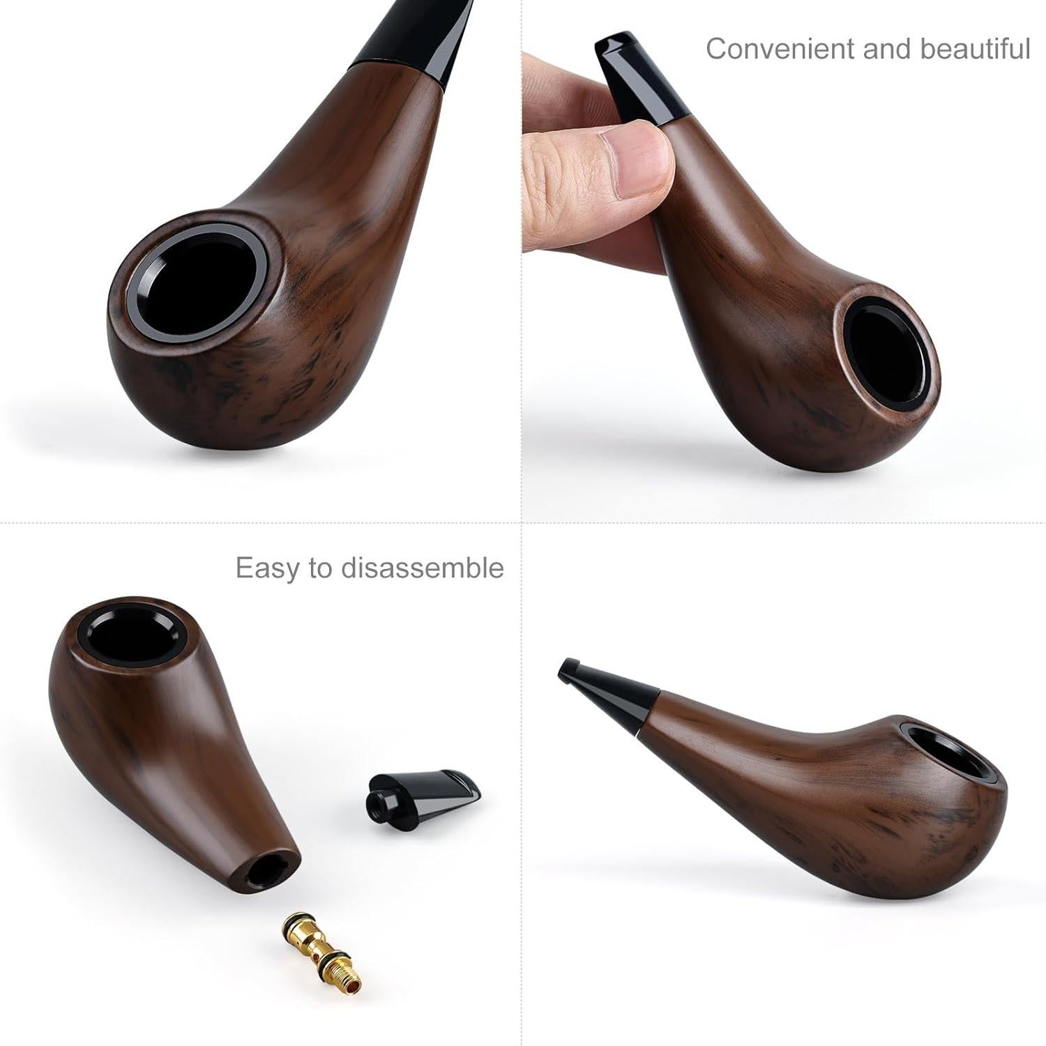 Pipa de Tabaco Mini Joyoldelf Hecha a Mano con Accesorios