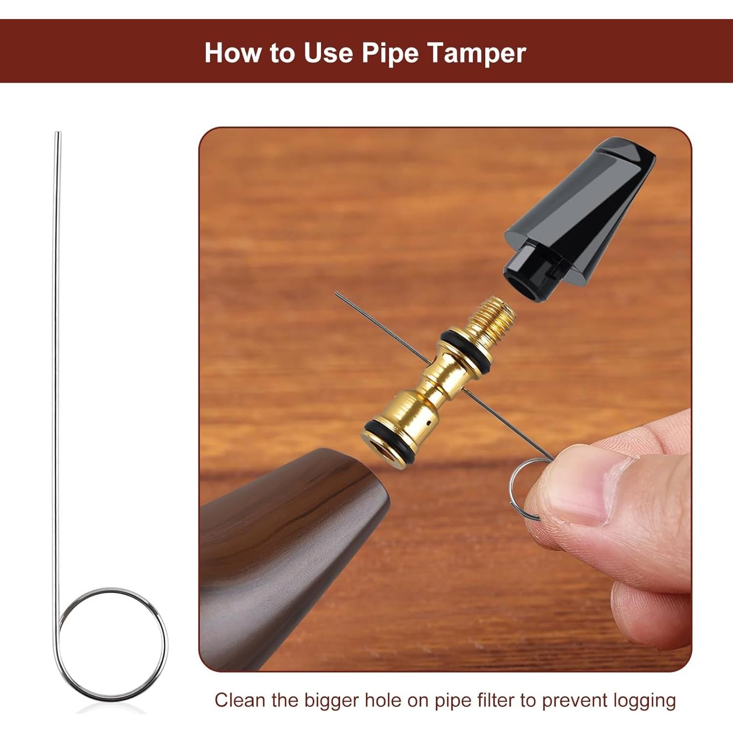 Pipa de Tabaco Mini Joyoldelf Hecha a Mano con Accesorios