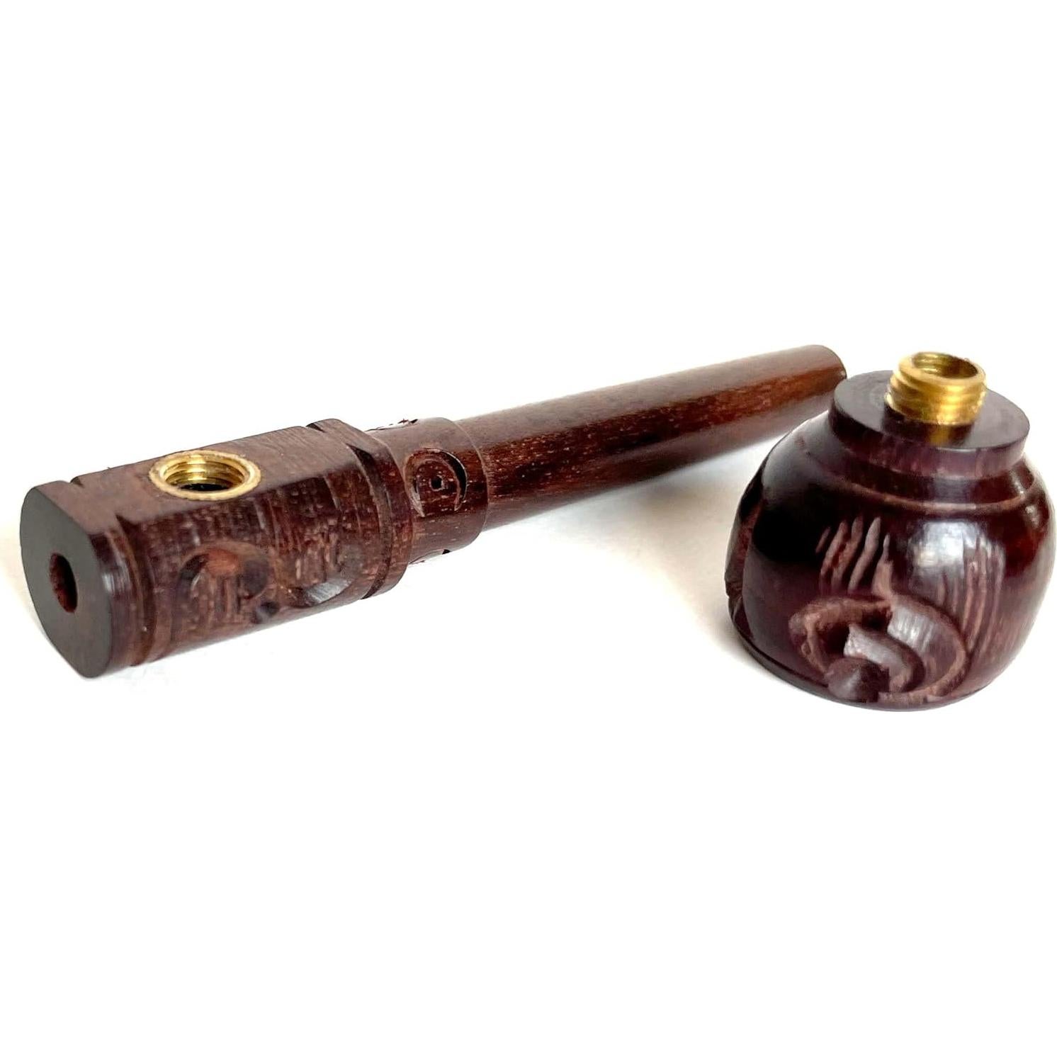 Pipa Ecológica Única de Fresa Artesanal 7.9x7.1 cm