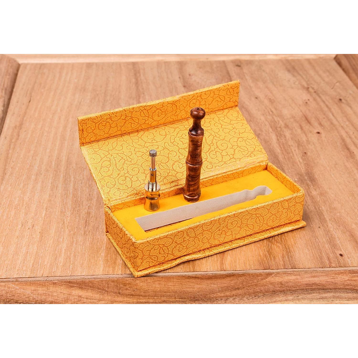 Decoración Mano Madera Pera Creativa Desmontable 10x5cm