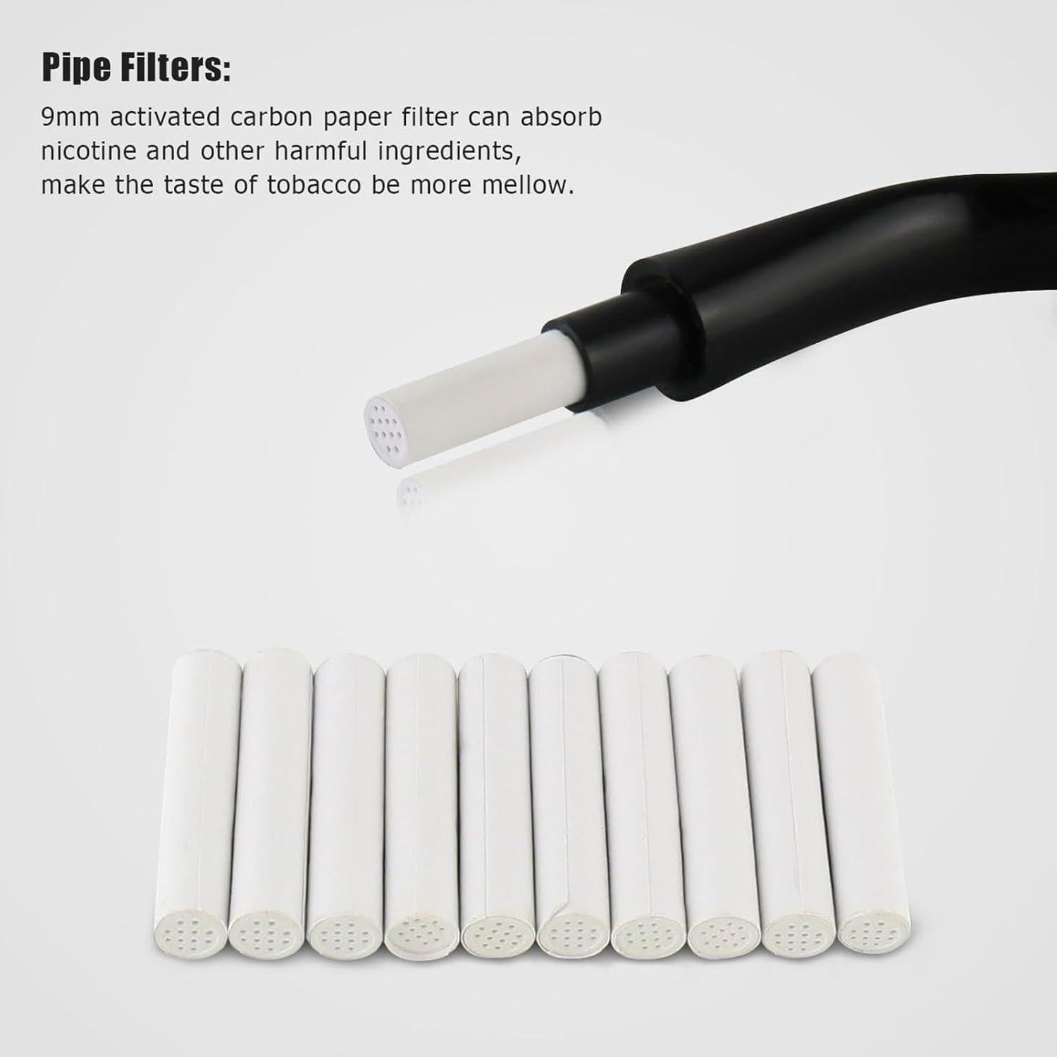 Pipa de Tabaco Joyoldelf Ébano con Accesorios y Bolsa