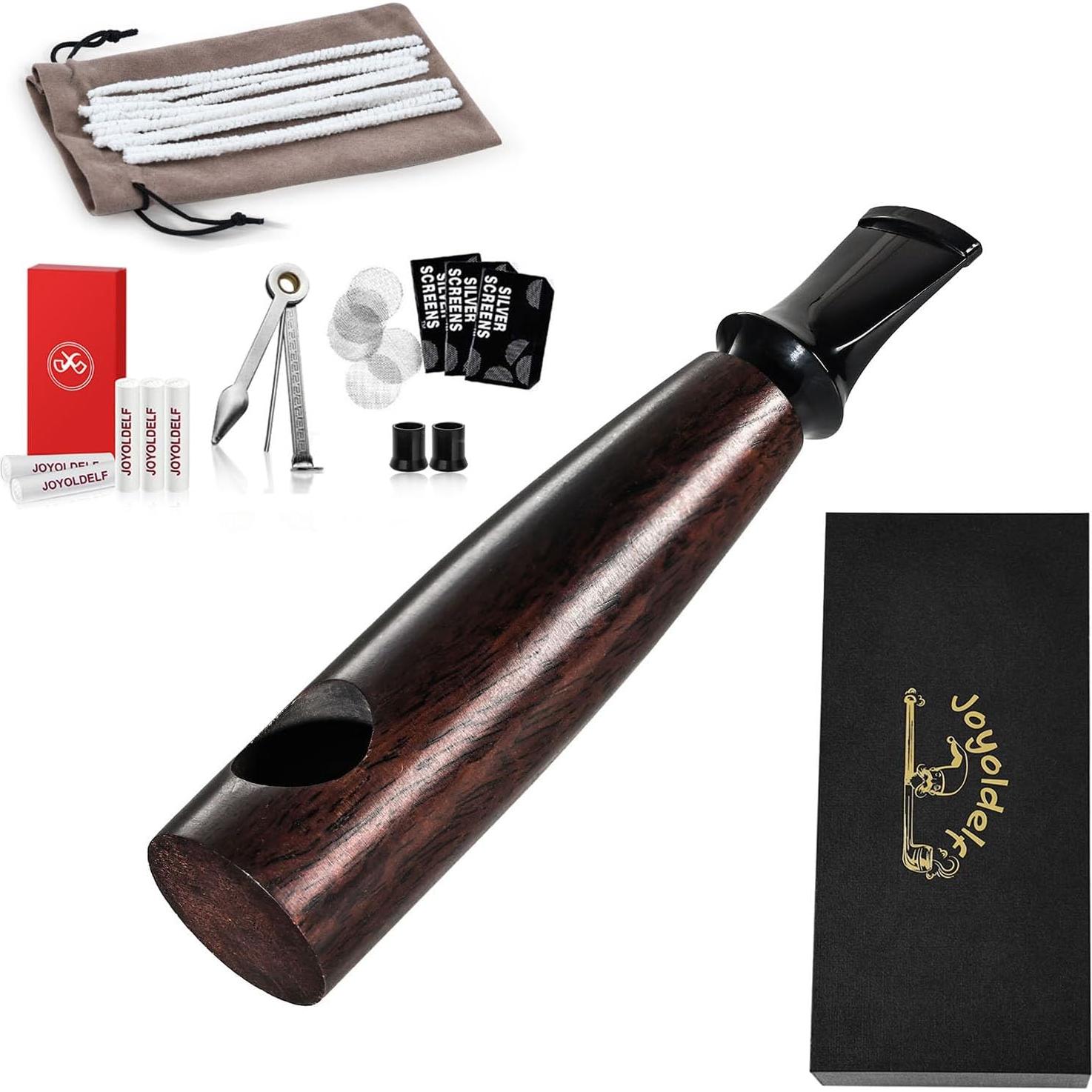 Juego de Pipas de Tabaco Joyoldelf Ébano - Kit de Inicio