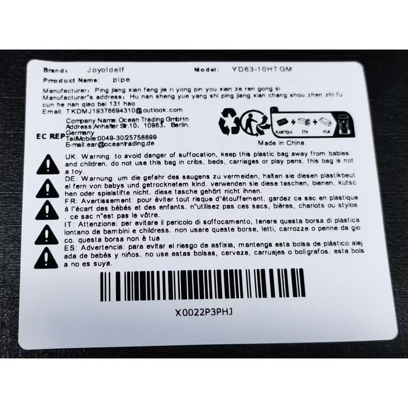 Juego de Pipas de Tabaco Joyoldelf Ébano - Kit de Inicio