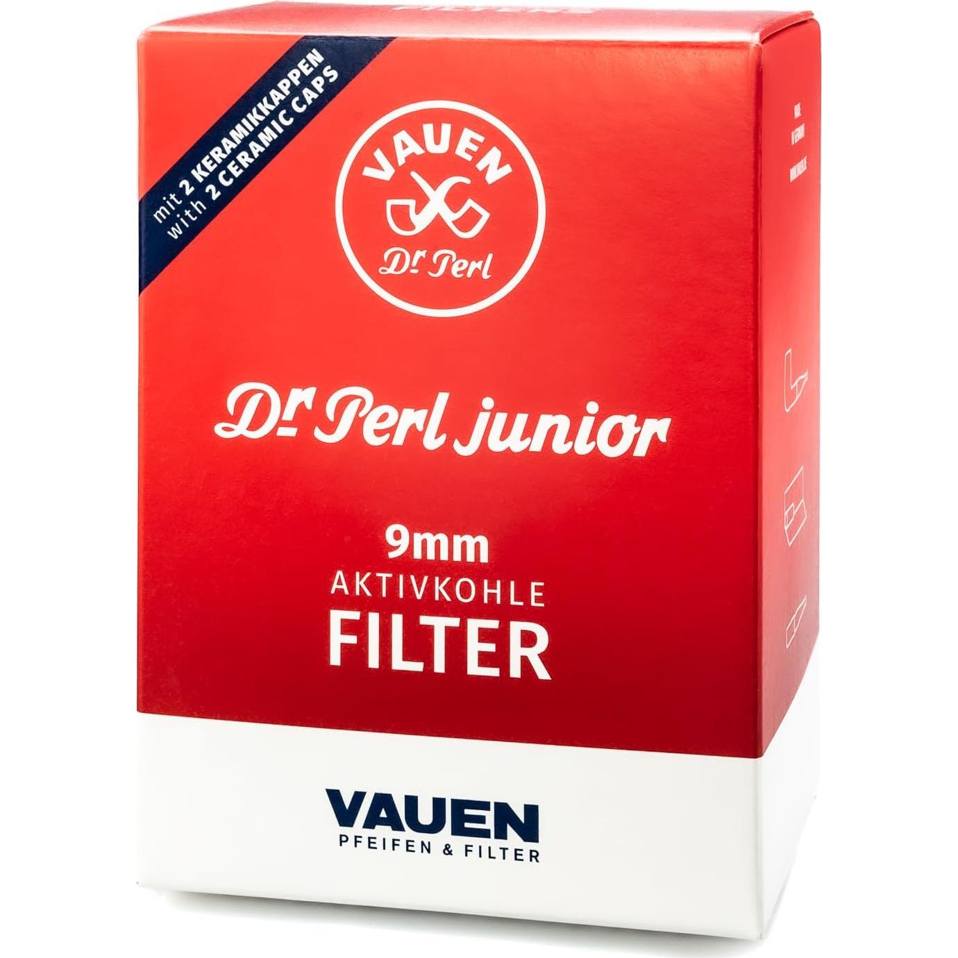 Filtros de Tubo Dr. Perl Junior 180 Filtros 9mm Carbón Activado