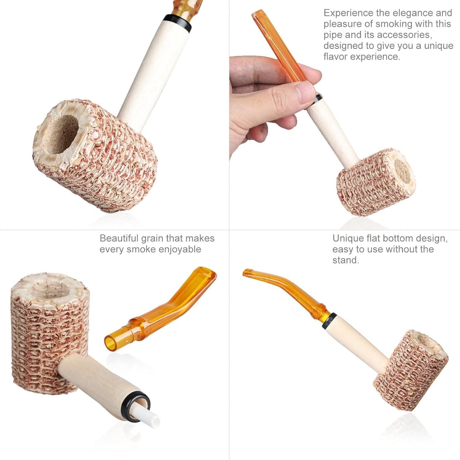 Pipa de Maíz Joyoldelf - Kit para Principiantes con Filtros